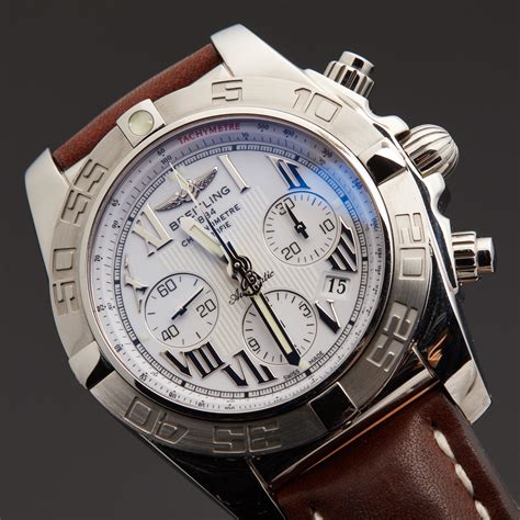 breitling automatic chronograph rotes ziffernblatt|breitling chronomat automatic pre owned.